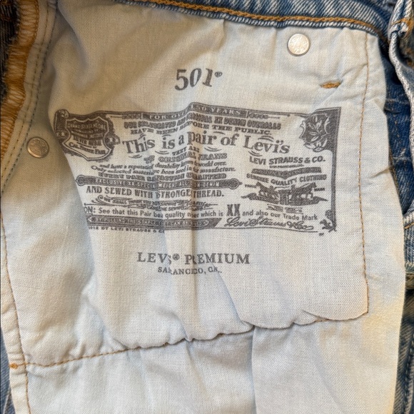 Levi’s 501 Straight in Hollow Days, size 24 - Picture 6 of 13